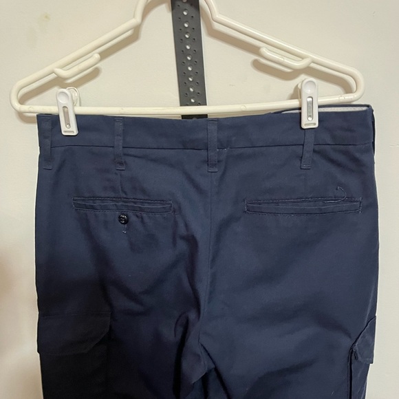 SoftTwill UniFirst Blue Industrial Cargo Pants Sz 32X30 - Picture 5 of 7